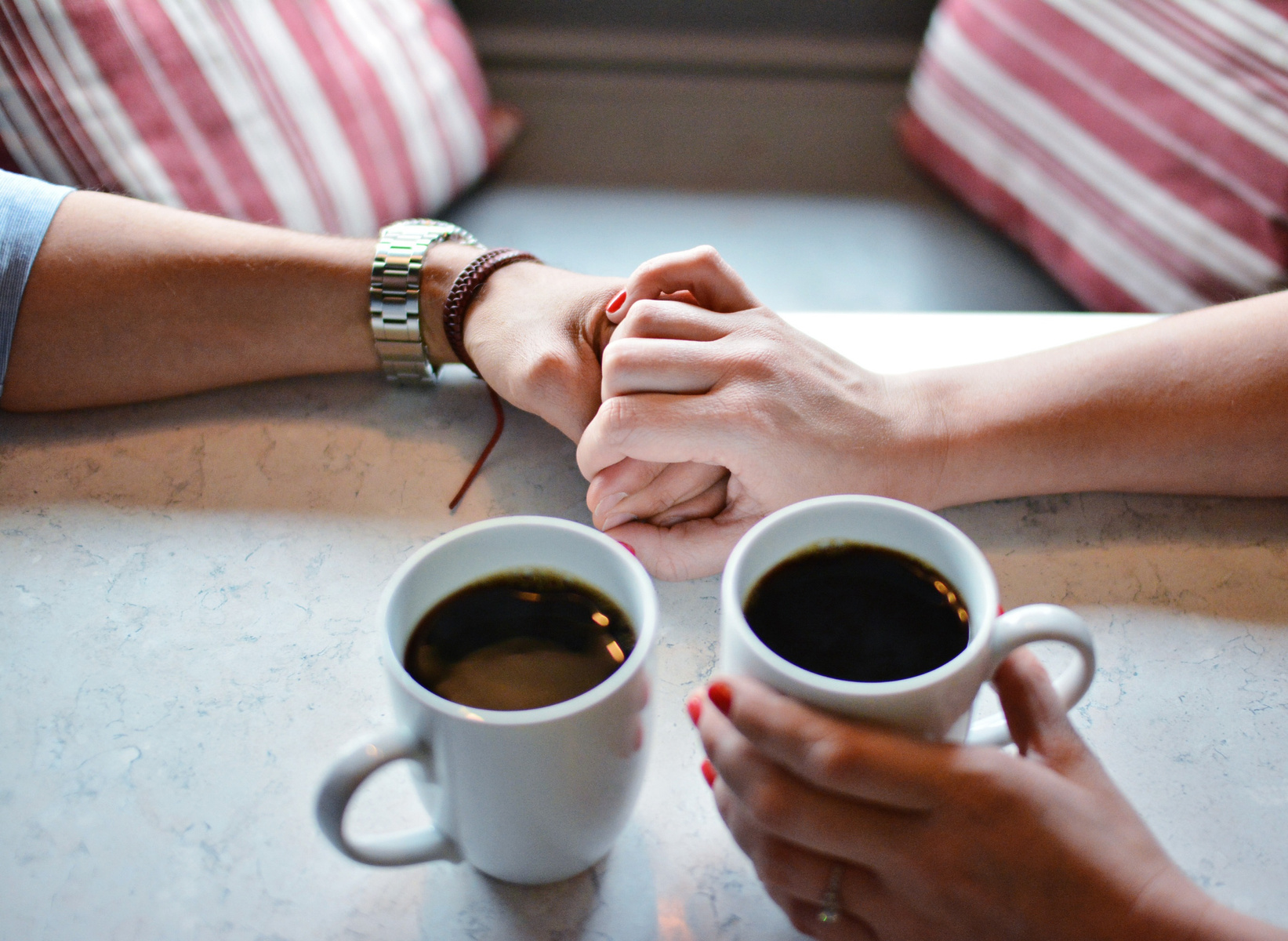 Couple Drinking Coffee